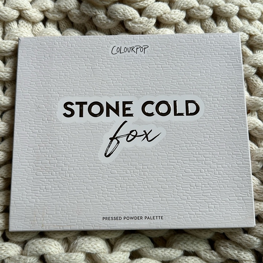 COLOURPOP STONE COLD FOX EYE-PALETTE- BRAND NEW IN BOX